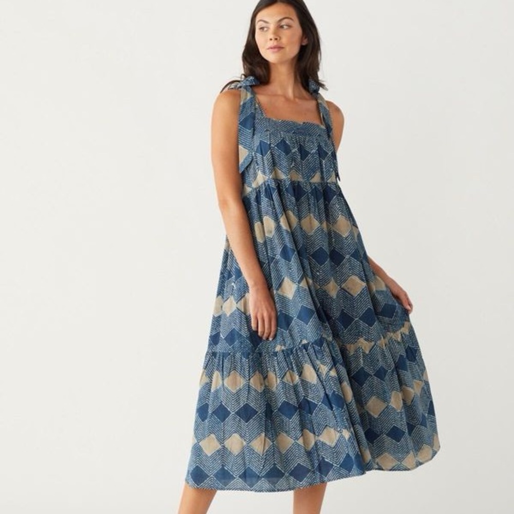 BNWT Maelu Designs Rowan Sundress in Geometric Levi Print